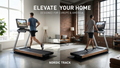 Folding Treadmill, Quiet Electric Running Machine for Home Gym & Cardio Workout