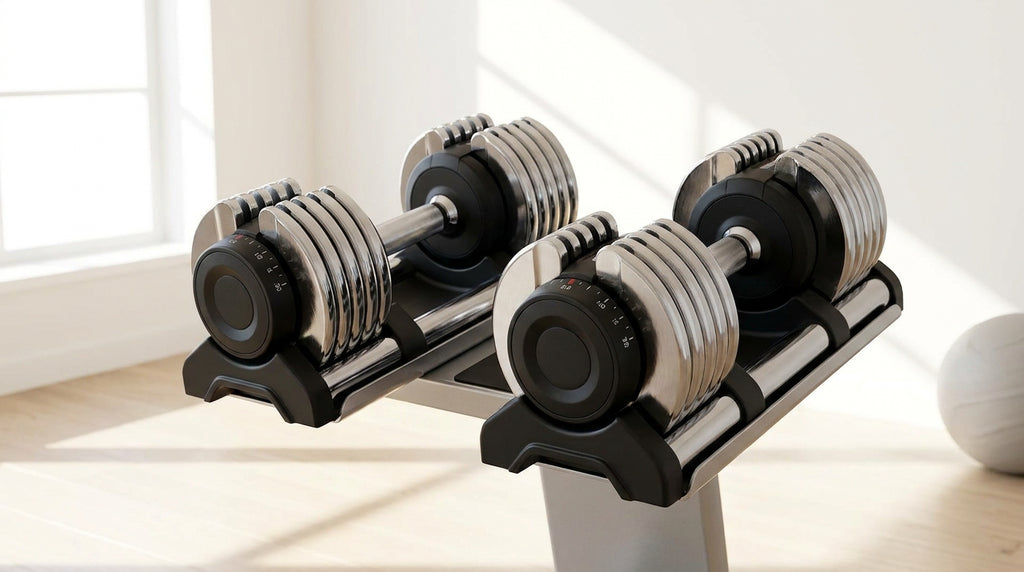Adjustable Dumbbells, Multi-Weight Dumbbell Set for Home Gym & Full Body Workout